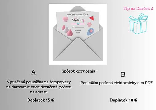 Darčeková poukážka - LaLu Squishy