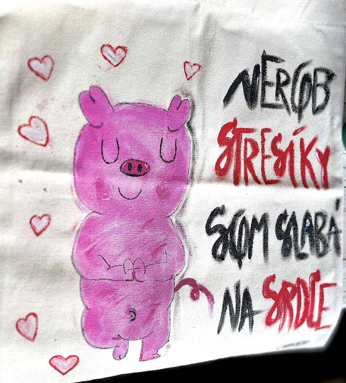 Potlačené i maľované