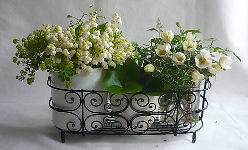 Úložné priestory & Organizácia - Košík oválny na nožičkách - 17532162_