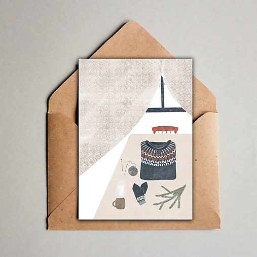 Papiernictvo - Pohľadnica (A6) domov II. - 17531355_