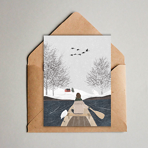 Papiernictvo - Pohľadnica (A6) Snívam o.. - 17531362_