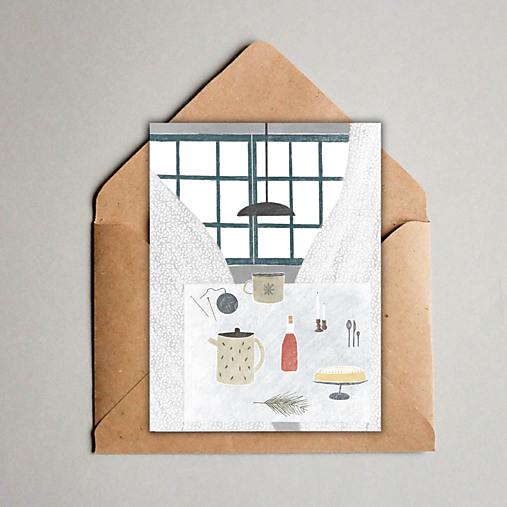 Papiernictvo - Pohľadnica (A6) domov - 17531399_