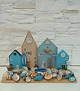 Dekorácie - Domčeky prímorské - 17531318_