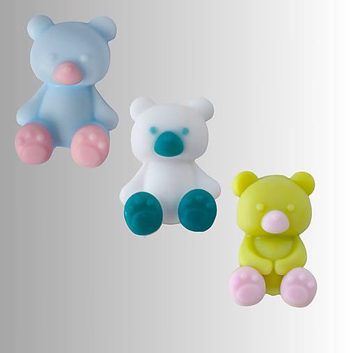 Hračky - Squishy - Medvedíky Set - 17531386_