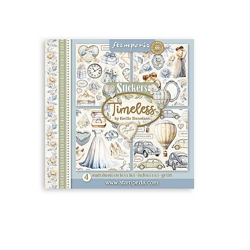 Papier - Stamperia Timeless papierové nálepky SBSTK02 - 17533650_