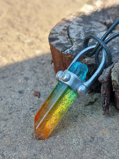 Náhrdelníky - Kristal - 17534964_