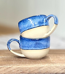 Nádoby - Šálka Harmony in blue - 17534022_