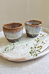 Nádoby - Šálka espresso rustikálna - 17532874_
