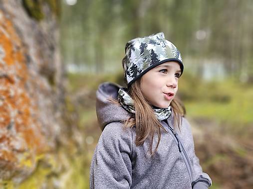 Dvojvrstvová čiapka "forest"