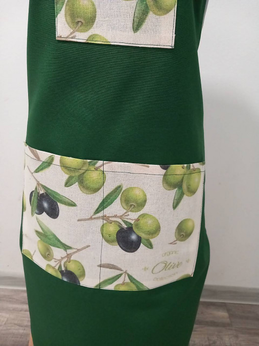 Zástera cez krk s olivami