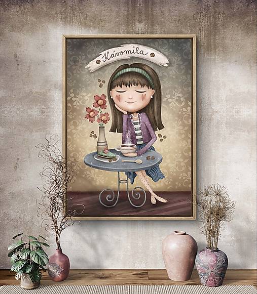 Grafika - Print Kávomila - 17536178_