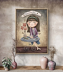 Grafika - Print Kávomila - 17536178_