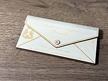 Papiernictvo - Pamiatka na 1. sväté prijímanie - Drevená obálka - 17537042_