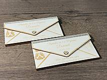 Papiernictvo - Pamiatka na 1. sväté prijímanie - Drevená obálka - 17537043_