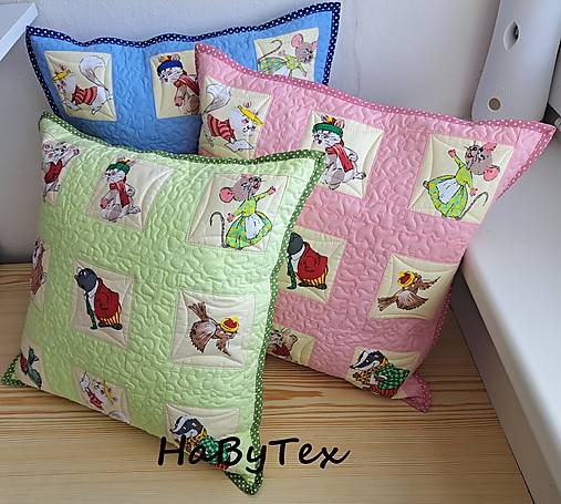 Úžitkový textil - Detské obliečky na vankúš - 17538666_