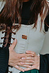 Brošne - Brošňa Lallybroch MINI VERZIA - 17538887_