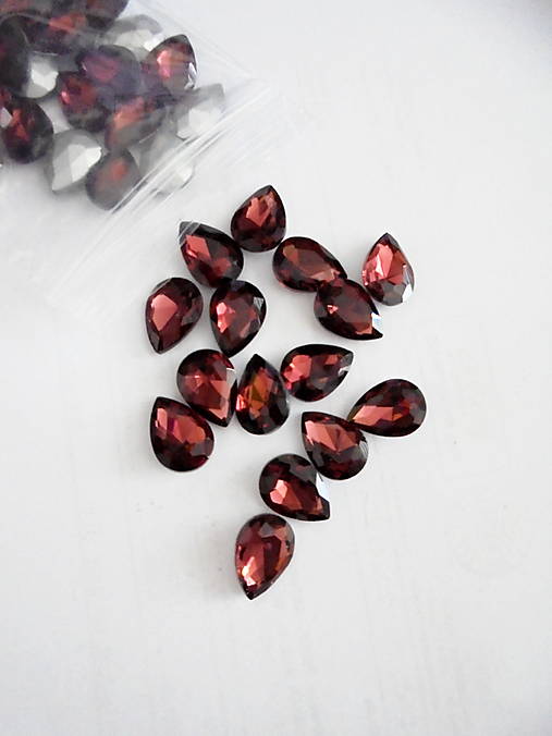 Komponenty - kabošon sklo 10x14mm - 17538674_