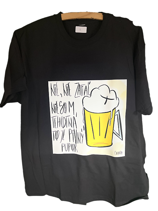 Unisex bavlnené tričko pre milovníčku pivka