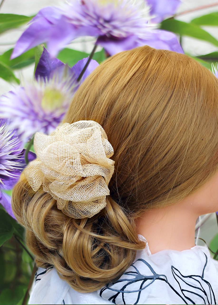 Ozdoba  - Kvet Sinamay 131