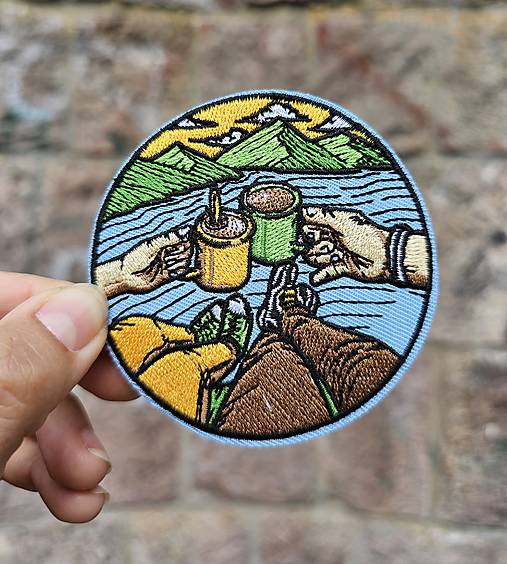 Galantéria - Nažehlovačka Toto je náš svet - 17540793_