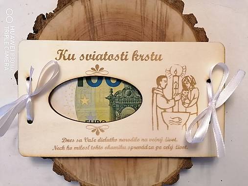 Papiernictvo - Drevena obalka na finančny dar ku krstu_ typ 1 (Všeobecná obálka) - 17540249_