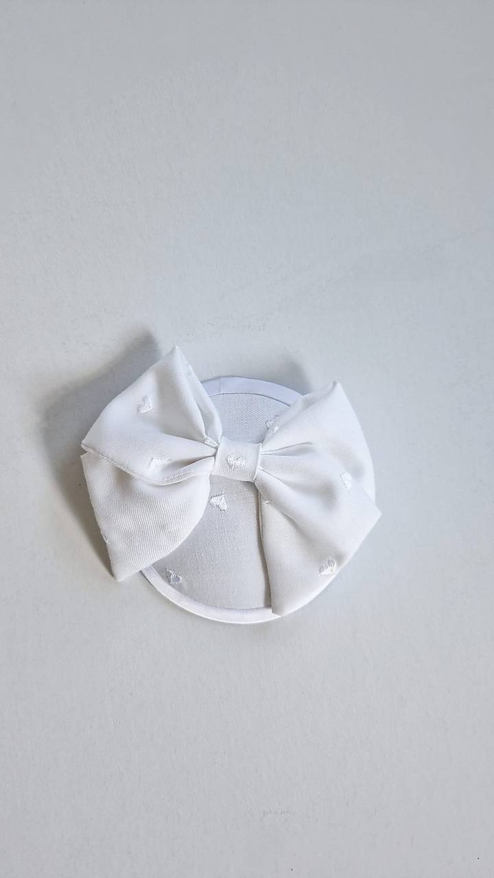 Mini biely klobúčik ROMY