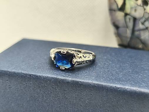 Prstene - Prsteň - Crystal/Silver Ag 925 - 17541825_