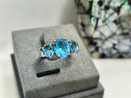 Prstene - Prsteň/Silver Ag 925/Crystal - 17542456_