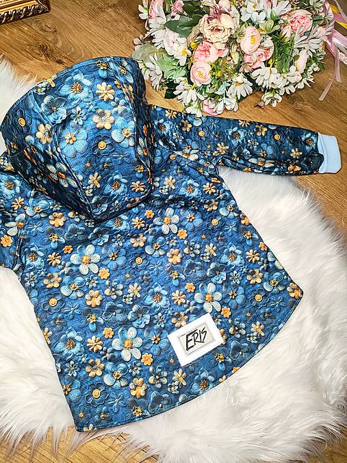 Softshellová bundička - BLUE