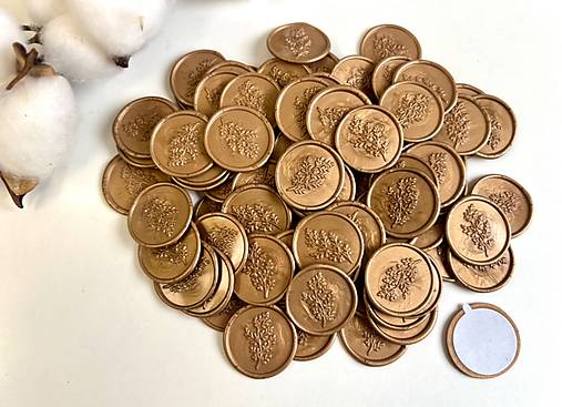 Vosková pečať "Bronze" SKLADOM