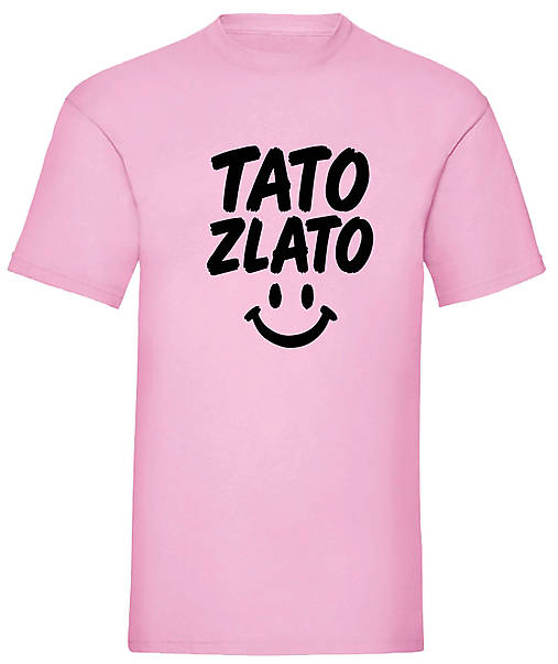 Pánske oblečenie - Tato zlato (XXL - Ružová) - 17544032_