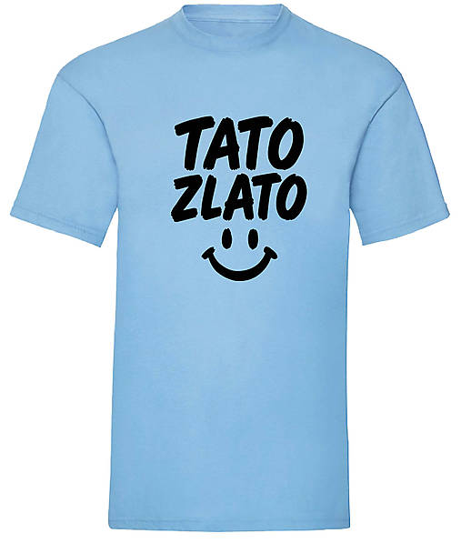 Pánske oblečenie - Tato zlato (L-sky blue - Modrá) - 17544036_