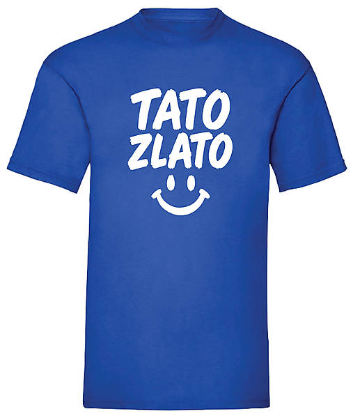 Pánske oblečenie - Tato zlato (L-royal blue - Modrá) - 17544041_