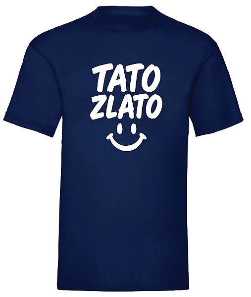 Pánske oblečenie - Tato zlato (XXL-navy - Modrá) - 17544048_