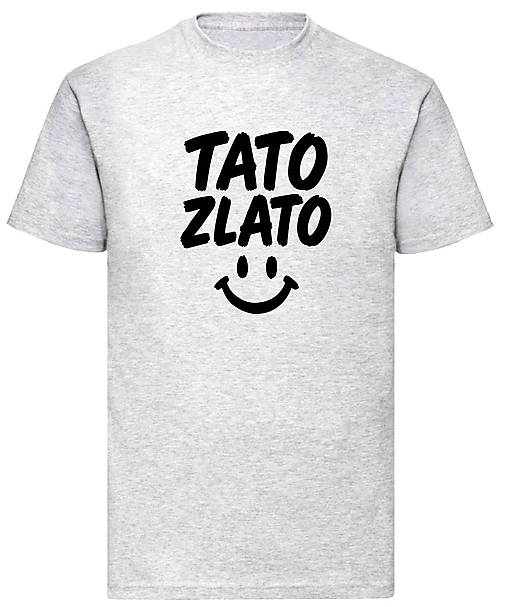 Pánske oblečenie - Tato zlato (L - Šedá) - 17544056_
