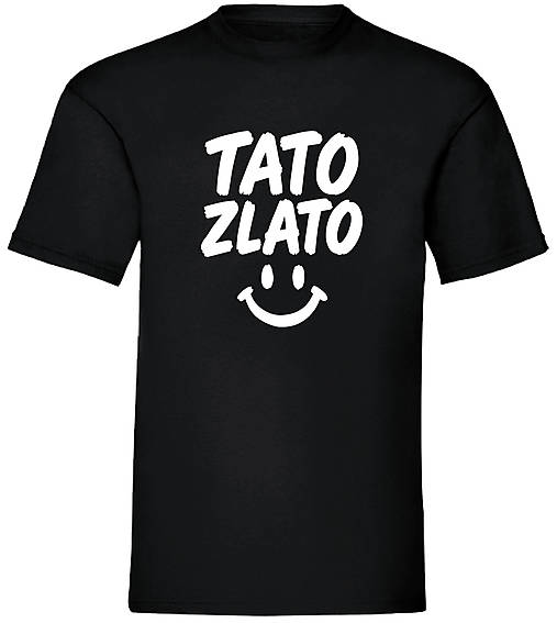 Pánske oblečenie - Tato zlato (XXL - Čierna) - 17544065_