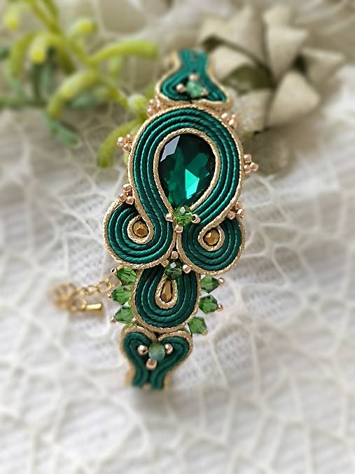 Náramky - Saskia-šujtášový náramok - 17541959_