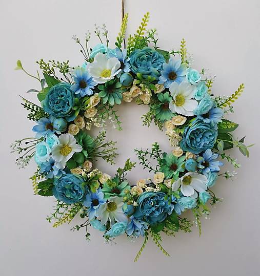 Dekorácie - Letný venček - 17544552_