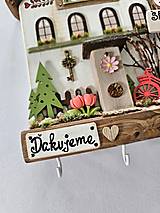 Nábytok - Vešiak na kľúče ,,Koniec roka,, - 17547303_