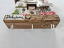 Nábytok - Vešiak na kľúče ,,Koniec roka,, - 17547310_
