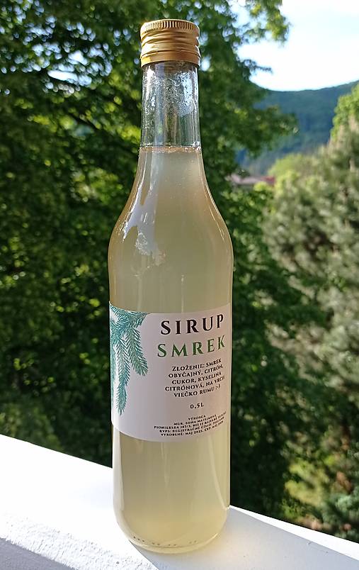 Bylinky - Smrekový sirup - 17547188_