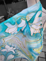 Šatky - Pure flowers - 17547371_