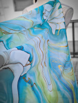 Šatky - Pure flowers - 17547372_