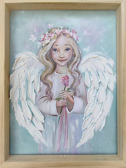 Obrazy - Anjel - 17548876_