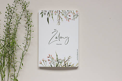 Papiernictvo - Trhací blok s biblickými veršami – Žalmy - 17549227_