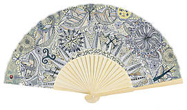 Iné doplnky - Vejáre so slovenskými motívmi  (Národné farby Slovensko) - 17551015_