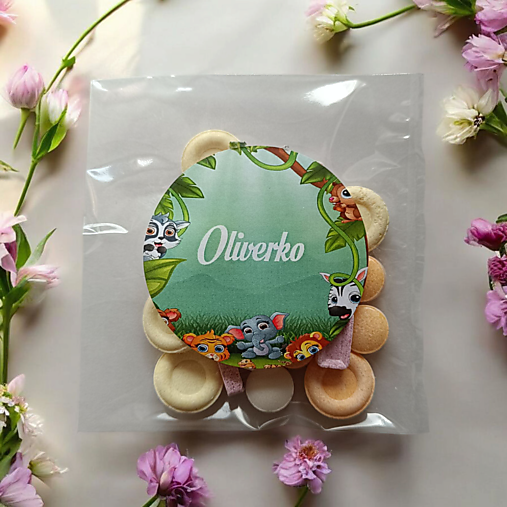 Darčeky pre svadobčanov - Detské cukríky Zvieratká 1 - 17552190_