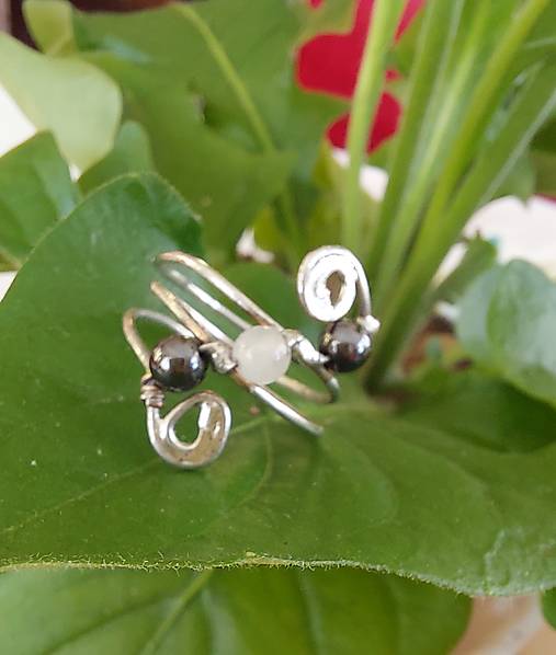 Prstene - Prsteň s minerálmi - 17552515_