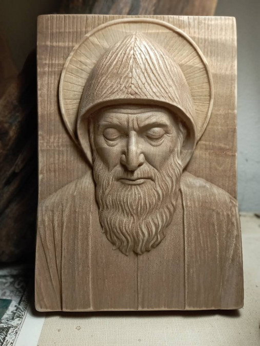 Dekorácie - Sv. Charbel V01 bez Textu - 17552694_
