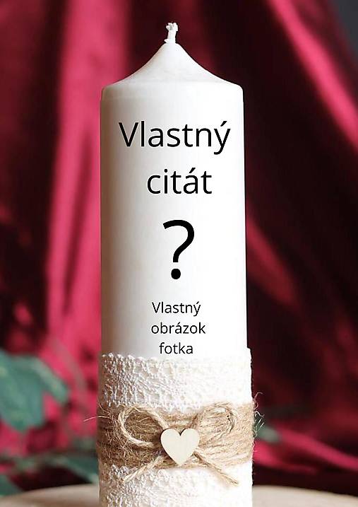 Sviečky - Motivačná sviečka s citátom Malý princ a líška (vlastný citát, motív) - 17550638_